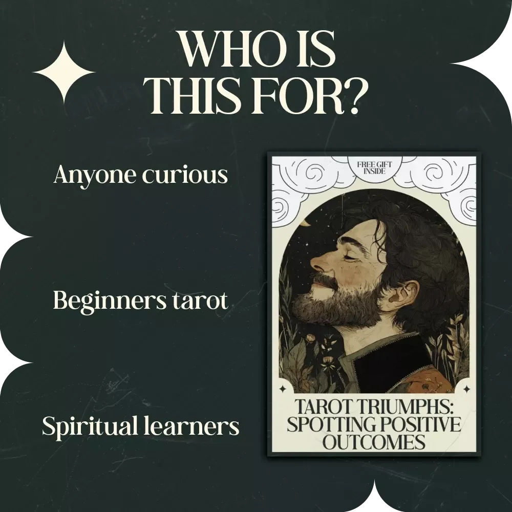 Tarot Triumphs: Spotting Positive Outcomes – Printable Checklist for Tarot Cards That Show Positive Outcome, Beginner-Friendly Tarot Guide, Instant Download