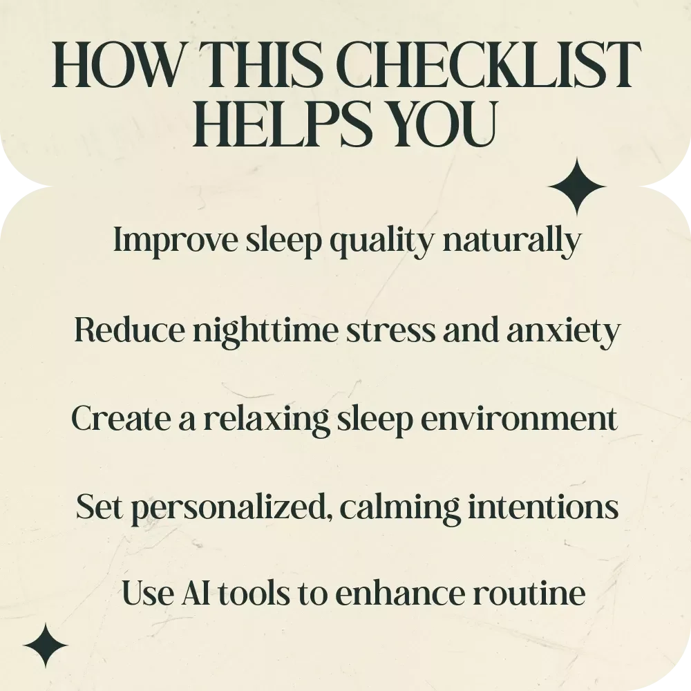 Drift Into Dreamland With Crystal Energy: How to Use Crystals for Sleep Routine - Sleep Checklist for Peaceful Rest
