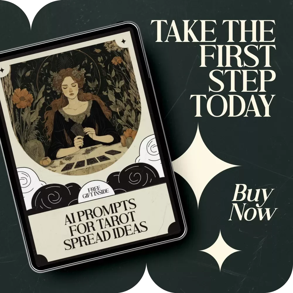AI Prompts for Tarot Spread Ideas Checklist – Creative AI Prompts for Tarot Spread Ideas, Tarot Reading Guide, Digital Download for Tarot Lovers & Spiritual Creators