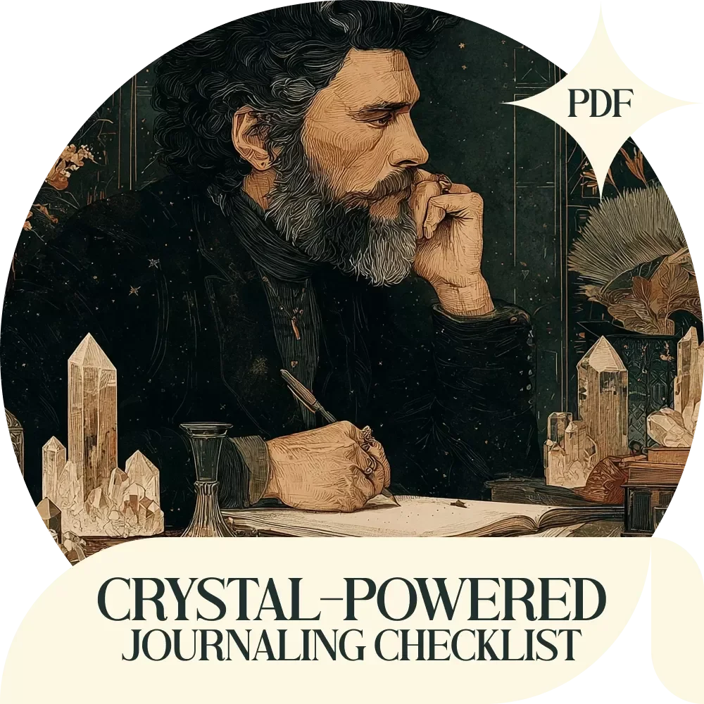 Your Crystal-Powered Journaling Checklist: How to Use Crystals During Journaling for Clarity, Healing & Creativity