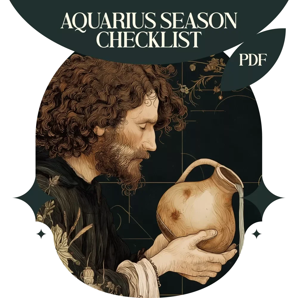 Aquarius Season: Innovation & Change Checklist – Digital Guide for Creativity, Future Planning & Breakthrough Ideas | Aquarius Season Meaning for Innovation and Change