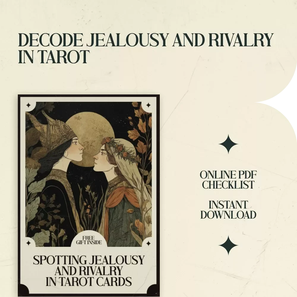 Spotting Jealousy and Rivalry in Tarot Cards – Tarot Cards That Show Jealousy or Rivalry Checklist for Intuitive Readings, Relationship Insights & Shadow Work Guide