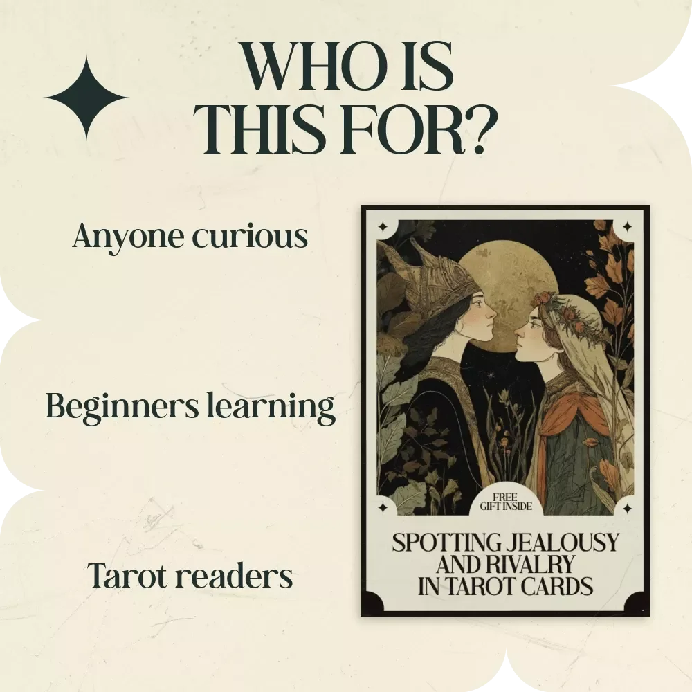 Spotting Jealousy and Rivalry in Tarot Cards – Tarot Cards That Show Jealousy or Rivalry Checklist for Intuitive Readings, Relationship Insights & Shadow Work Guide