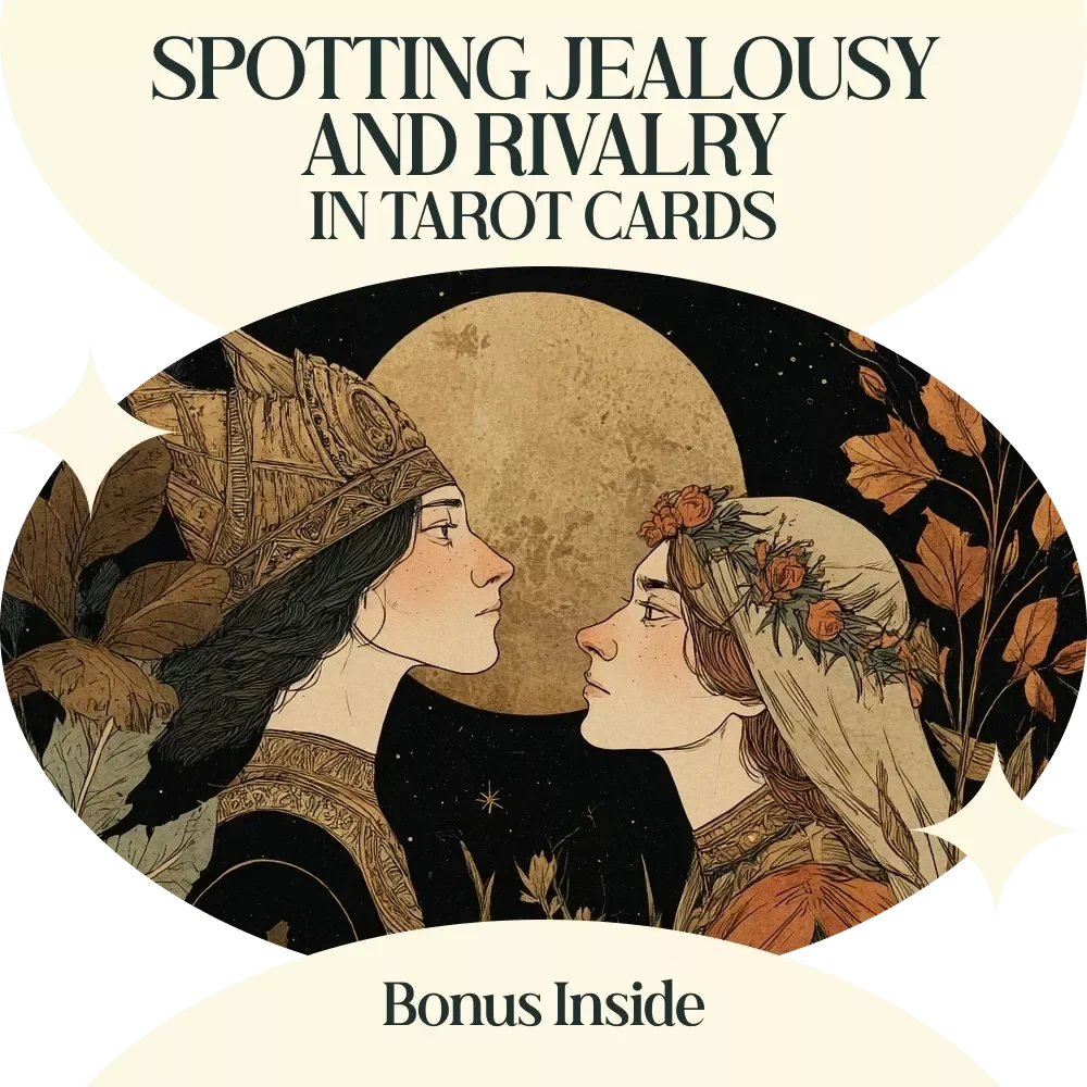 Spotting Jealousy and Rivalry in Tarot Cards – Tarot Cards That Show Jealousy or Rivalry Checklist for Intuitive Readings, Relationship Insights & Shadow Work Guide