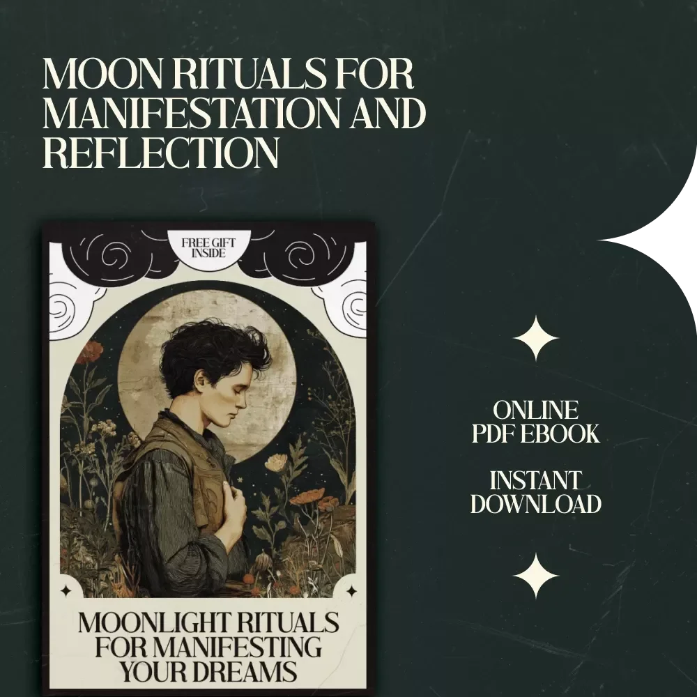 Moonlight Rituals for Manifesting Your Dreams – Moon Ritual Routine for Manifestation Guide, Lunar Cycle Manifestation Workbook, Moon Phase Ritual Guide, Spiritual Self-Growth Digital Download