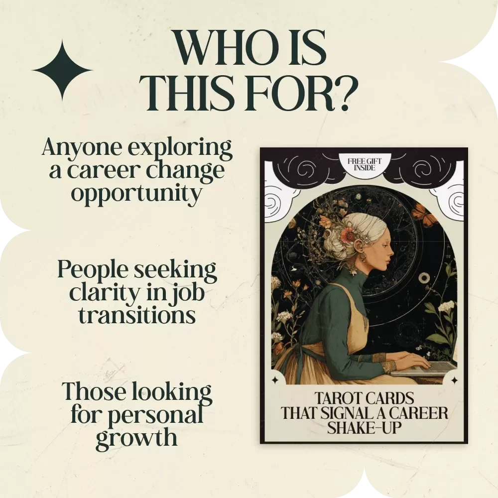 Tarot Cards That Signal a Career Shake-Up - Digital Download Checklist for Career Change