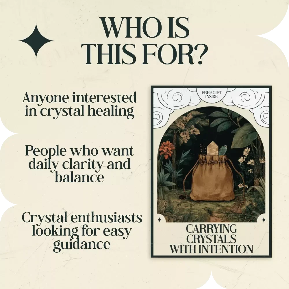 Carrying Crystals with Intention: The Ultimate Checklist for Daily Crystal Practice