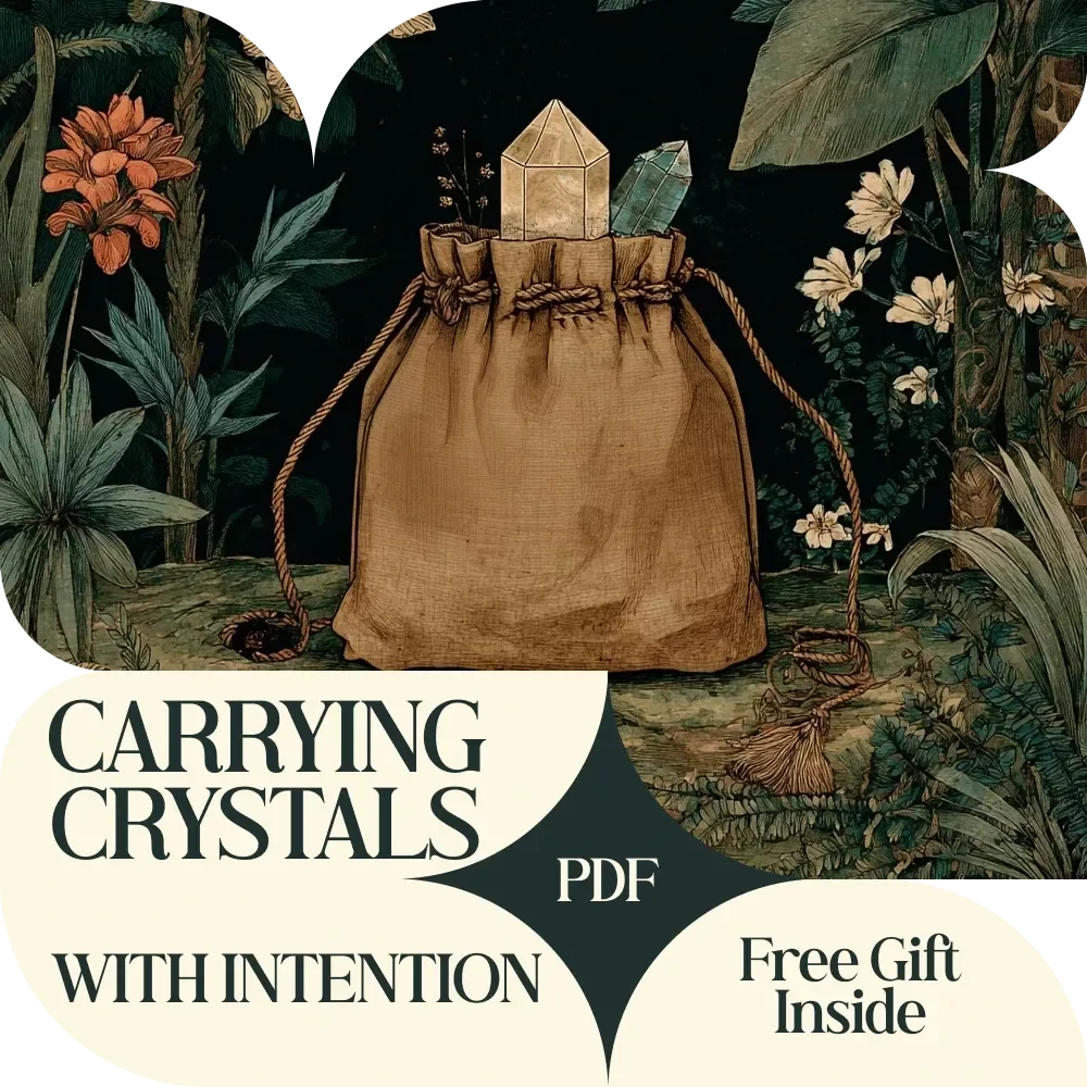 Carrying Crystals with Intention: The Ultimate Checklist for Daily Crystal Practice