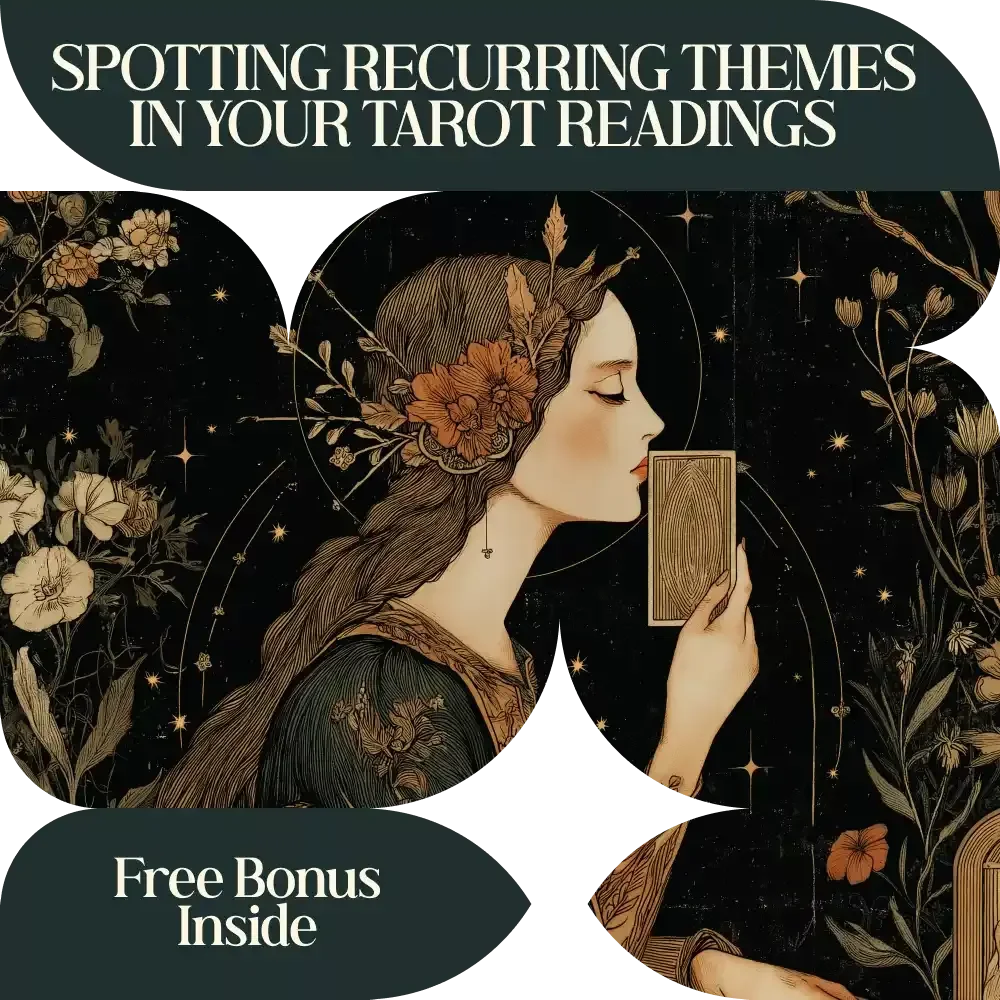 Spotting Recurring Themes in Your Tarot Readings – Printable Checklist for Tarot Card Themes That Repeat in Readings, Pattern Tracking Guide, Tarot Journal Companion