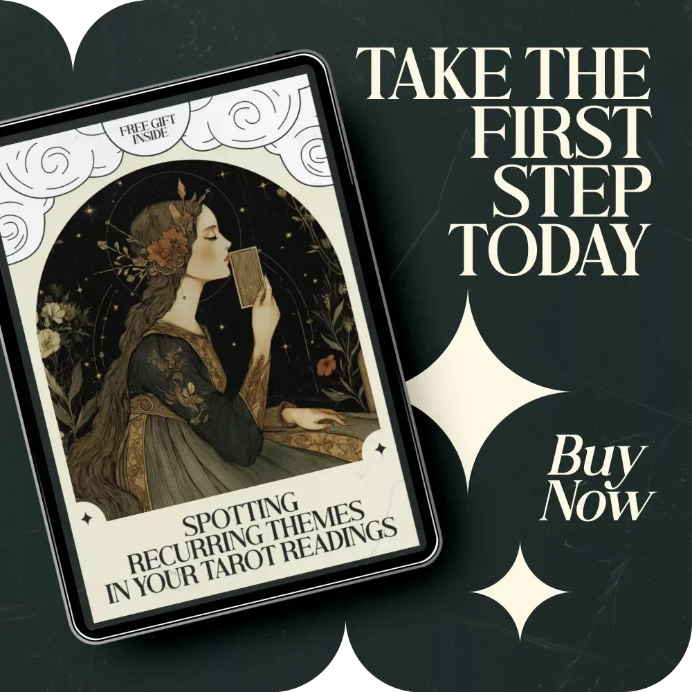 Spotting Recurring Themes in Your Tarot Readings – Printable Checklist for Tarot Card Themes That Repeat in Readings, Pattern Tracking Guide, Tarot Journal Companion