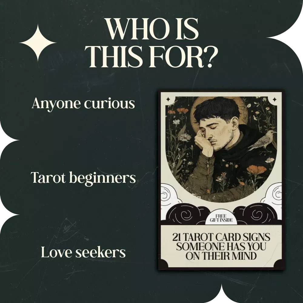 21 Tarot Card Signs Someone Has You on Their Mind – Tarot Cards That Show Someone Thinking About You Checklist, Love Tarot Guide, Instant Digital Download