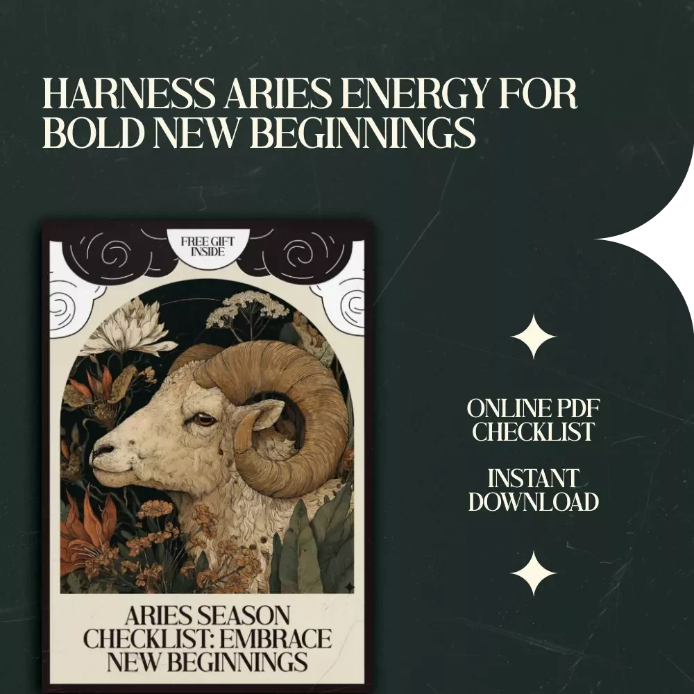 Aries Season Checklist: Embrace New Beginnings – Harness Aries Season Meaning for New Beginnings