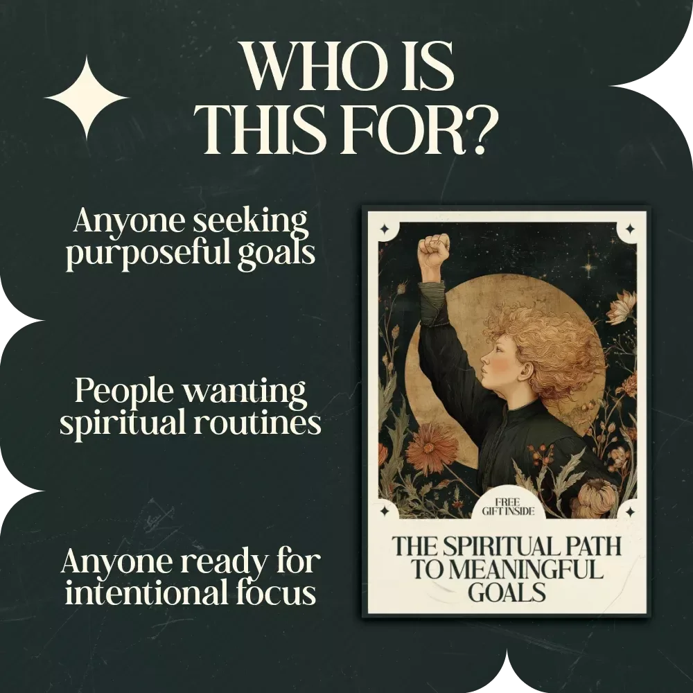 The Spiritual Path to Meaningful Goals – Digital eBook for Spiritual Routine for Goal Setting