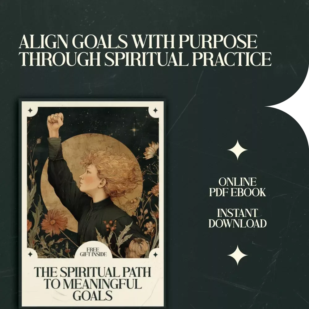 The Spiritual Path to Meaningful Goals – Digital eBook for Spiritual Routine for Goal Setting