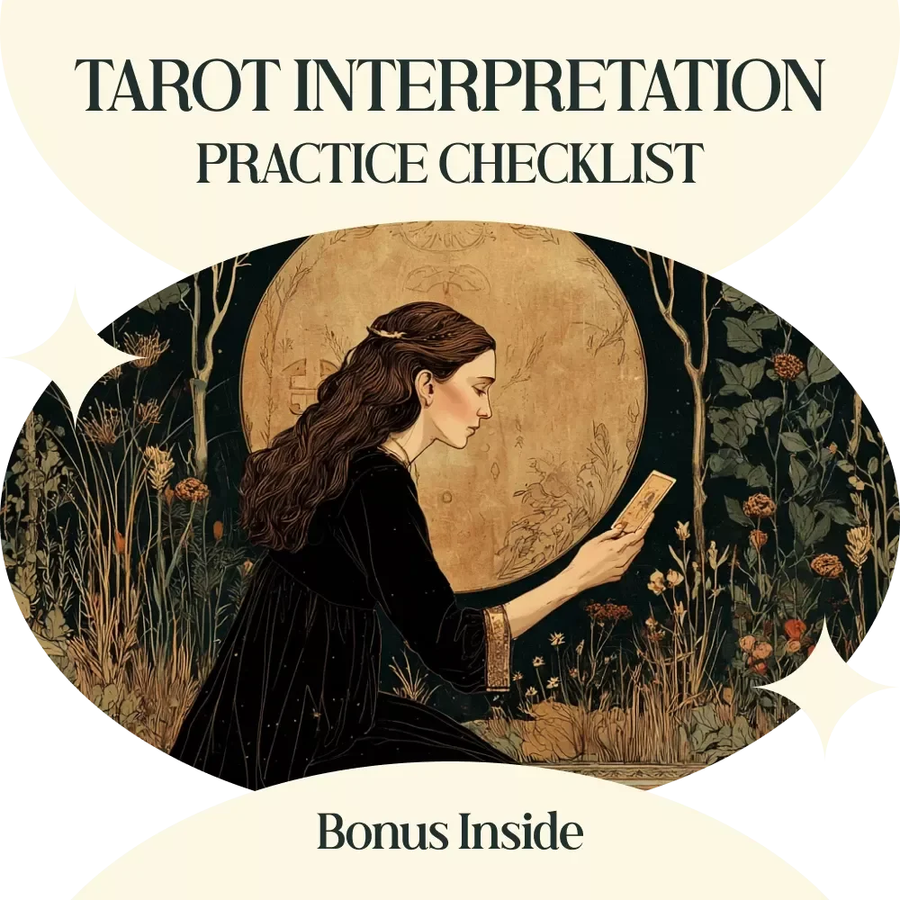 Tarot Interpretation Practice Checklist - A Guided Journey to Enhance Your Tarot Skills