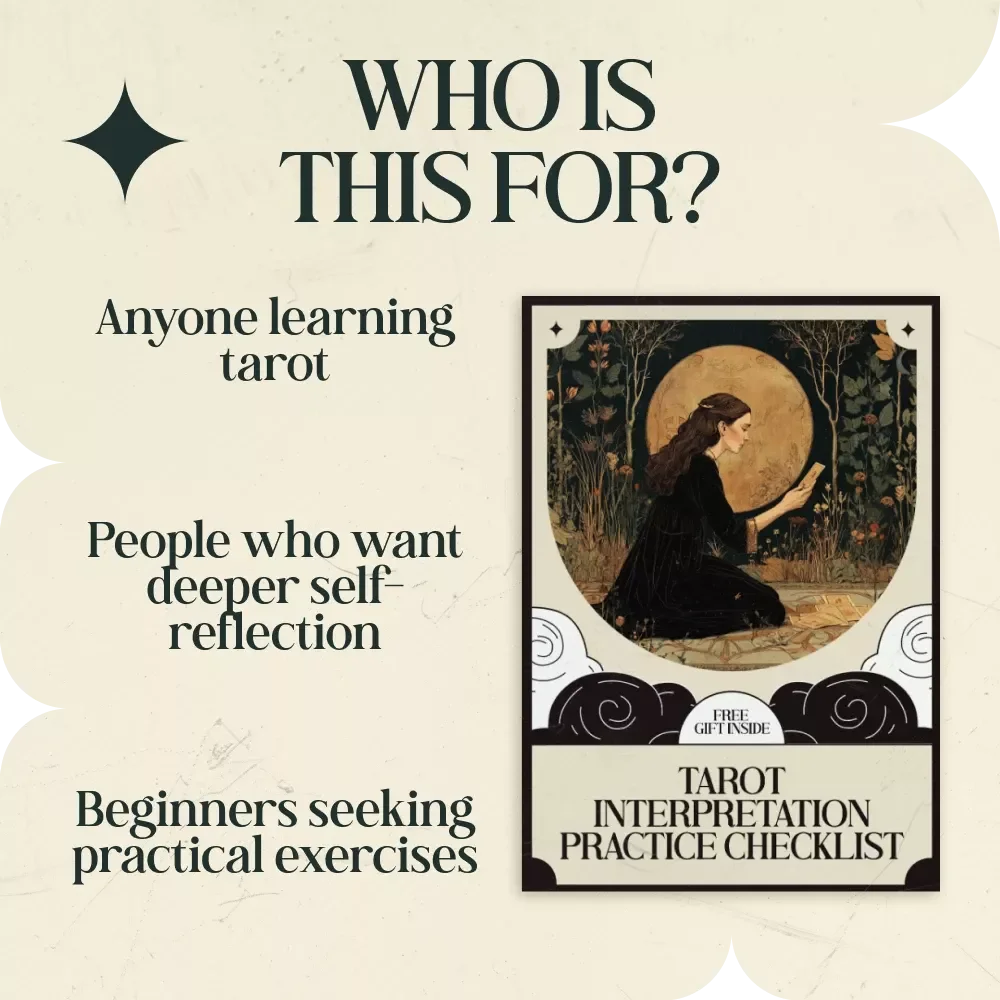Tarot Interpretation Practice Checklist - A Guided Journey to Enhance Your Tarot Skills
