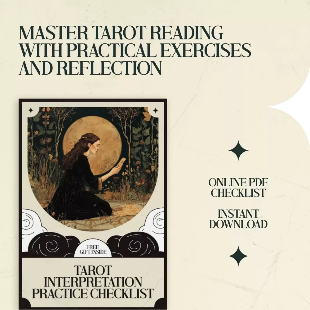 Tarot Interpretation Practice Checklist - A Guided Journey to Enhance Your Tarot Skills