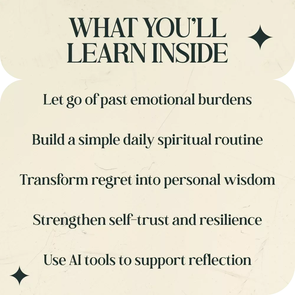 The Spiritual Reset for Emotional Freedom – Digital eBook Guide to a Spiritual Routine for Letting Go of the Past
