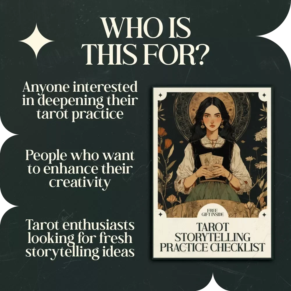 Tarot Storytelling Practice Checklist | Tarot Card Storytelling Practice Ideas