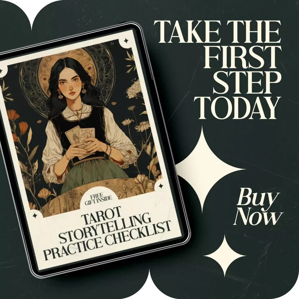 Tarot Storytelling Practice Checklist | Tarot Card Storytelling Practice Ideas