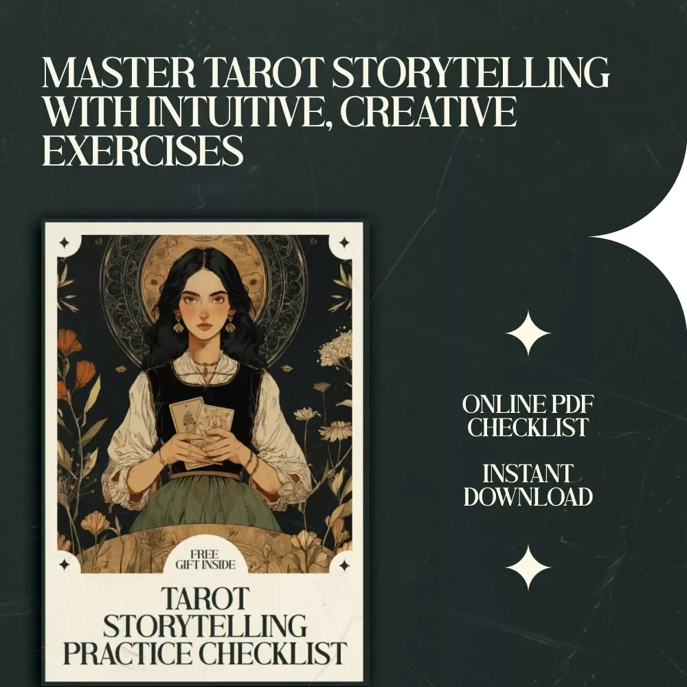 Tarot Storytelling Practice Checklist | Tarot Card Storytelling Practice Ideas