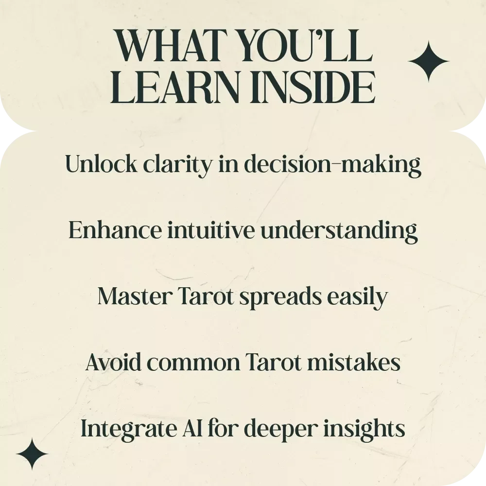 Making Clear Decisions with Tarot Cards: A Guide to Tarot Card Meanings for Decision Making