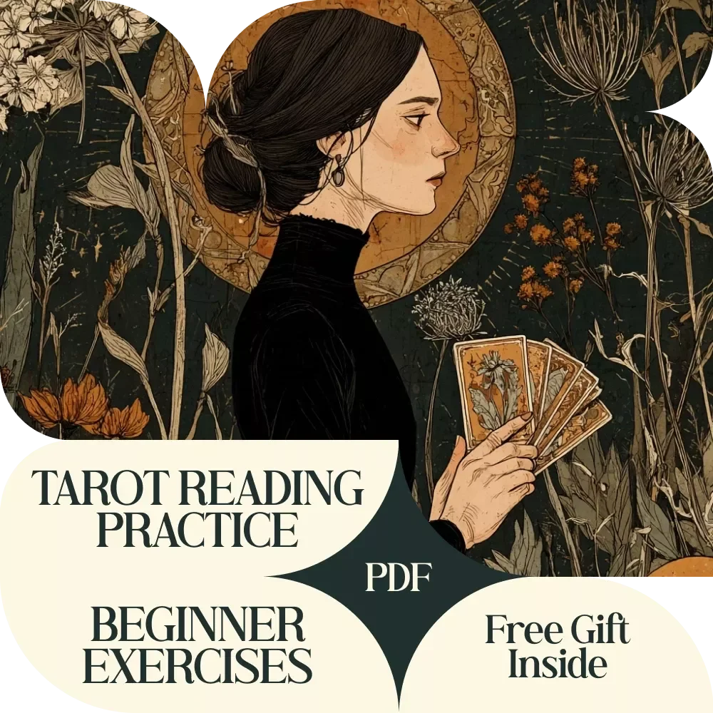 Tarot Reading Practice Beginner Exercises: Digital Guide to Mastering Tarot for Beginners