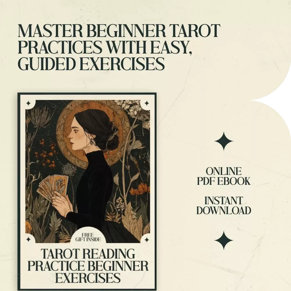 Tarot Reading Practice Beginner Exercises: Digital Guide to Mastering Tarot for Beginners