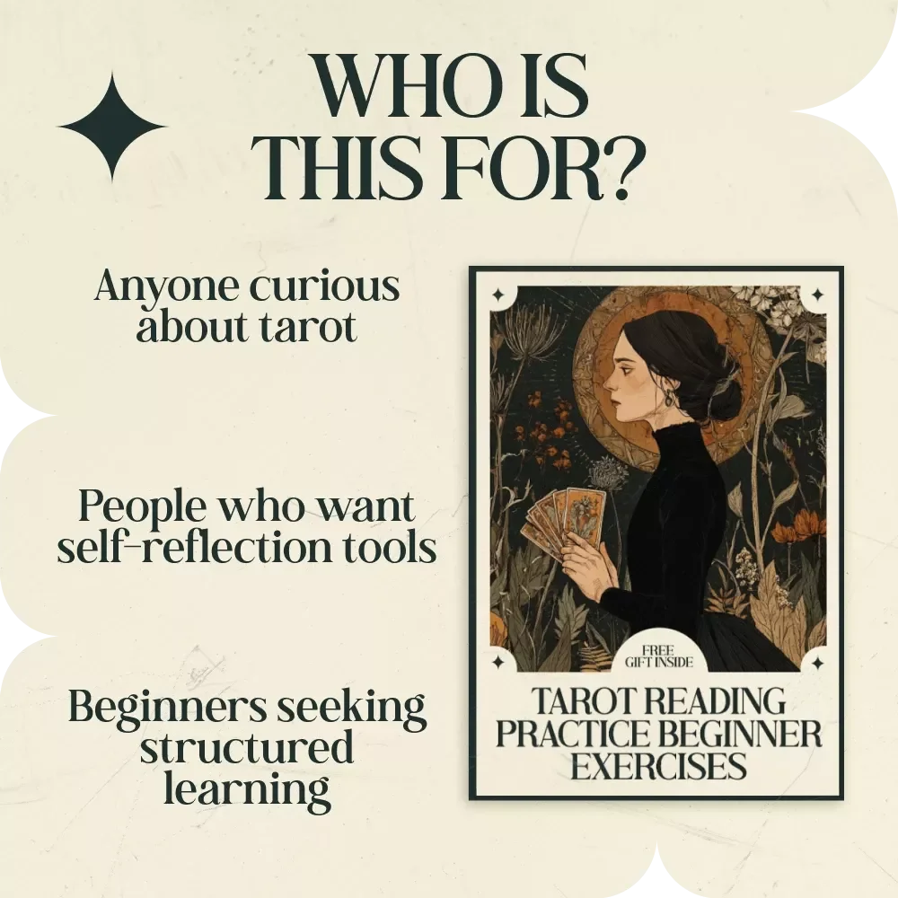 Tarot Reading Practice Beginner Exercises: Digital Guide to Mastering Tarot for Beginners