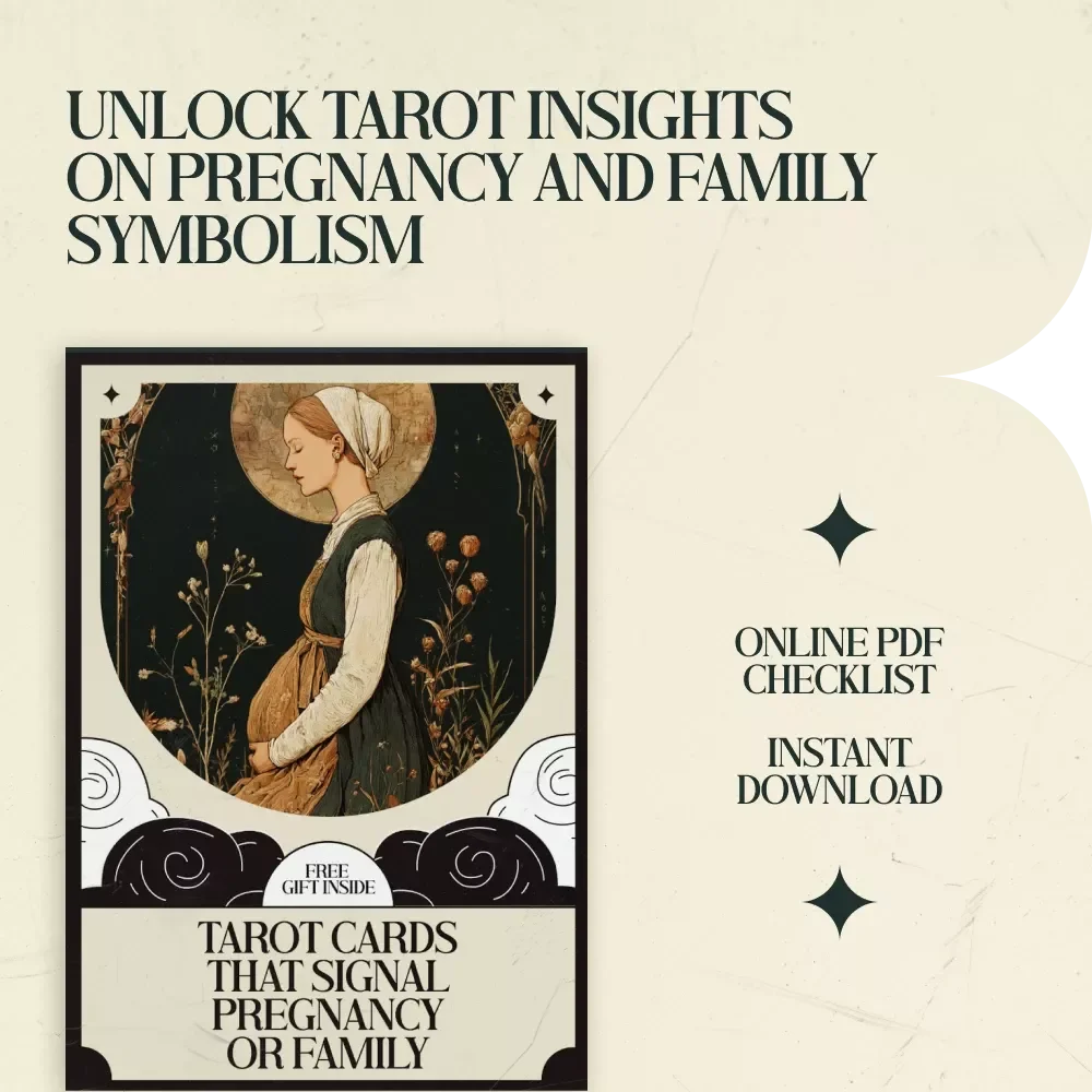 Tarot Cards That Signal Pregnancy or Family - Digital Checklist for Tarot Enthusiasts
