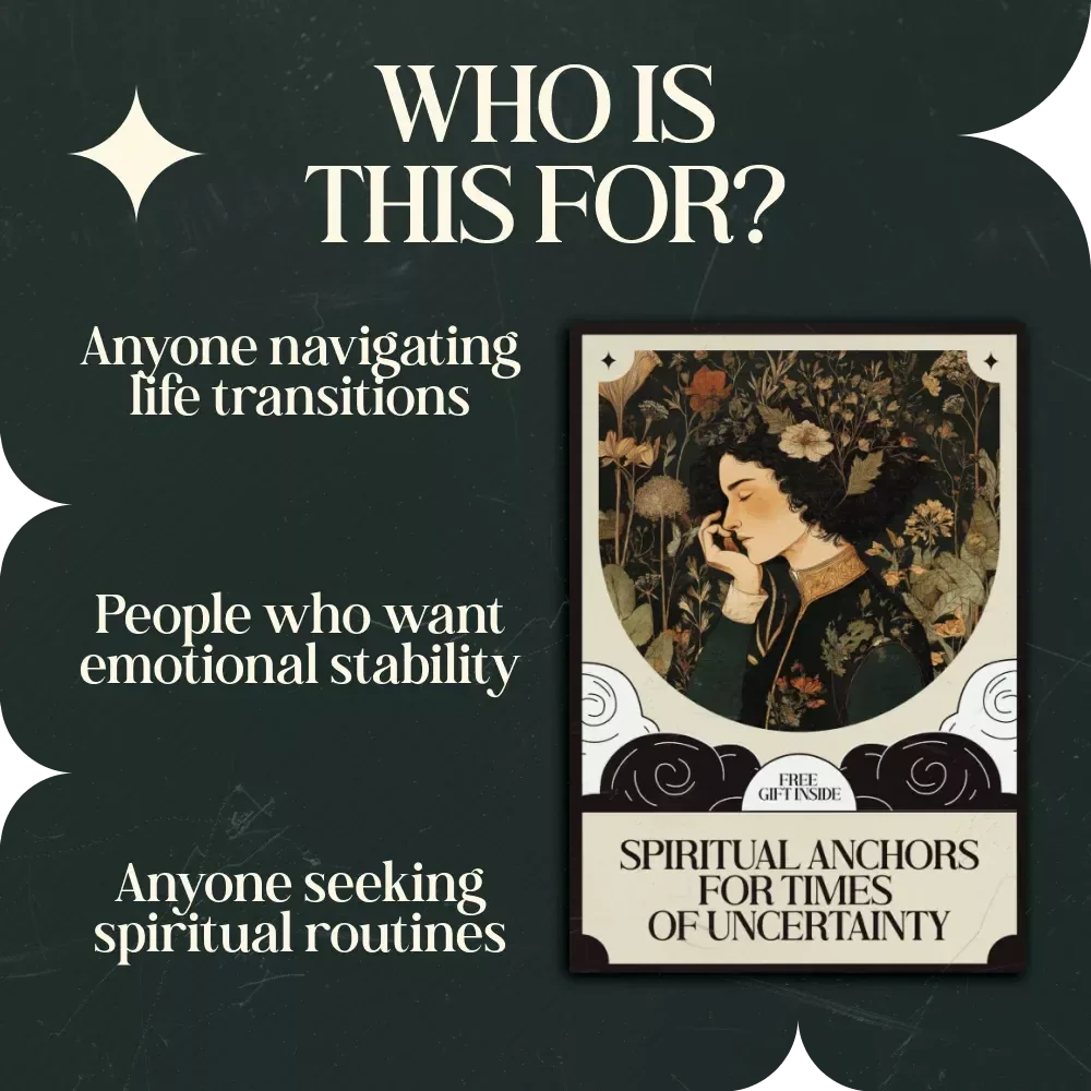 Spiritual Anchors for Times of Uncertainty – eBook Guide to Building a Spiritual Routine for Difficult Life Changes