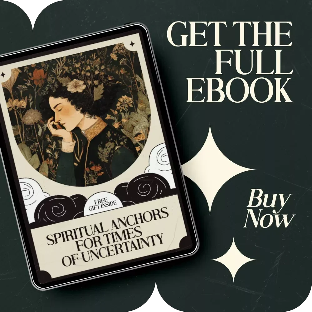 Spiritual Anchors for Times of Uncertainty – eBook Guide to Building a Spiritual Routine for Difficult Life Changes