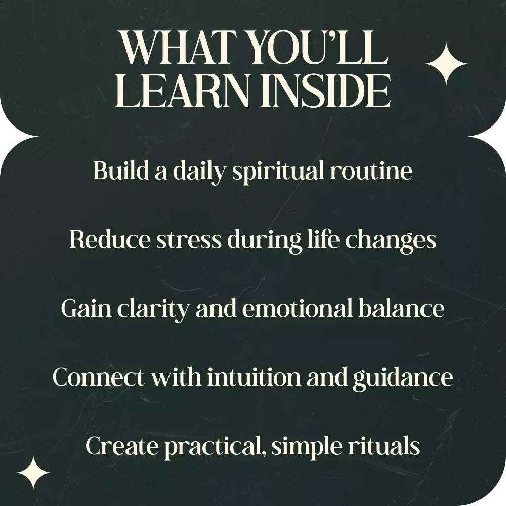 Spiritual Anchors for Times of Uncertainty – eBook Guide to Building a Spiritual Routine for Difficult Life Changes