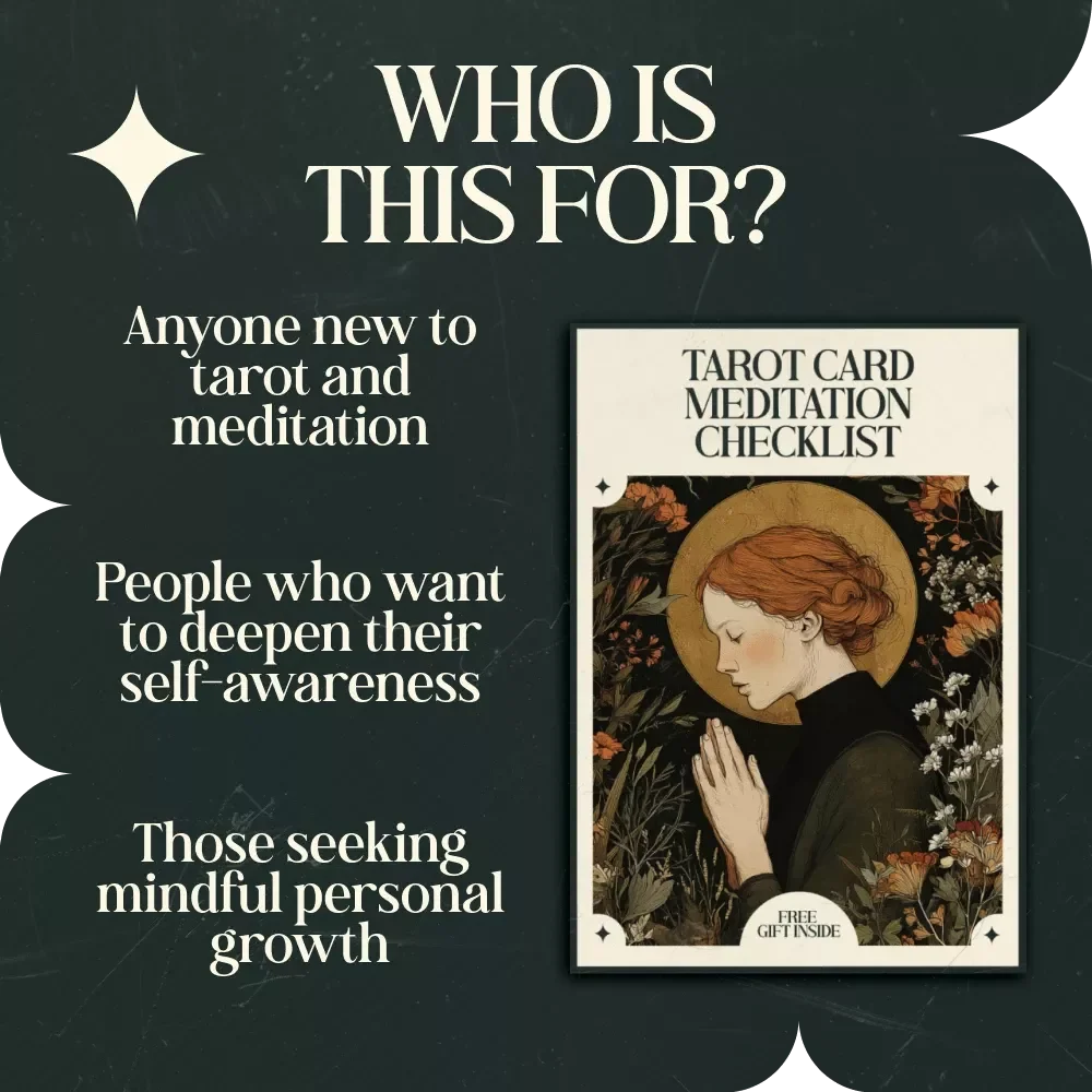 Tarot Card Meditation Checklist: Simple Tarot Meditation Ideas for Beginners