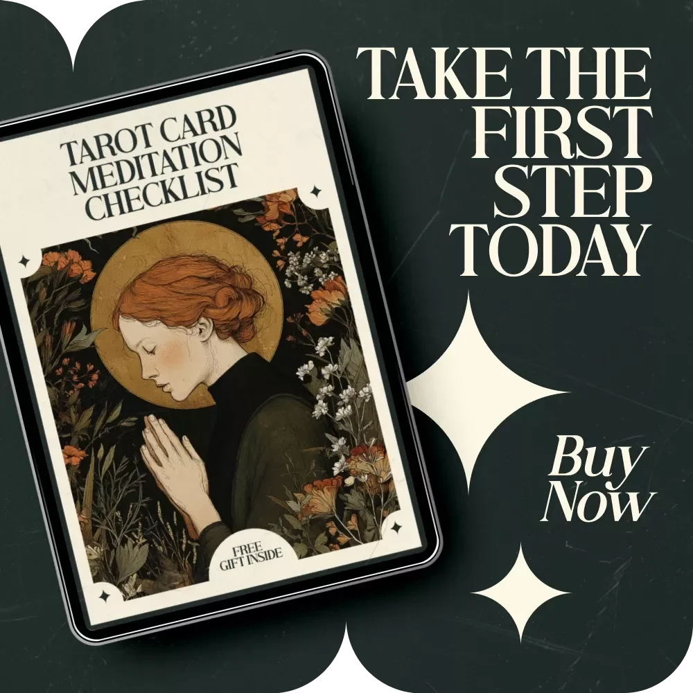 Tarot Card Meditation Checklist: Simple Tarot Meditation Ideas for Beginners