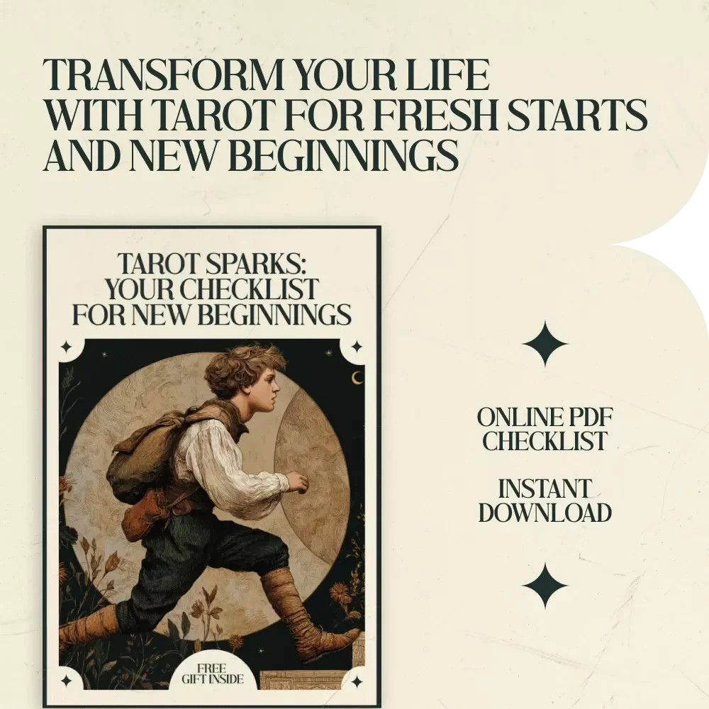 Tarot Sparks: Your Checklist for New Beginnings - Tarot Cards That Mean New Beginnings