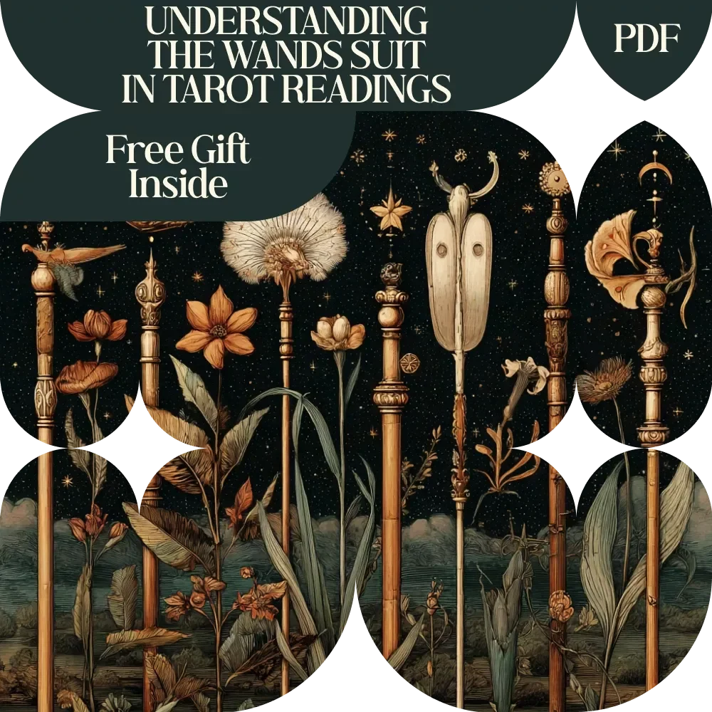 Understanding the Wands Suit in Tarot Readings - eBook Guide for Interpreting Wands Tarot Cards