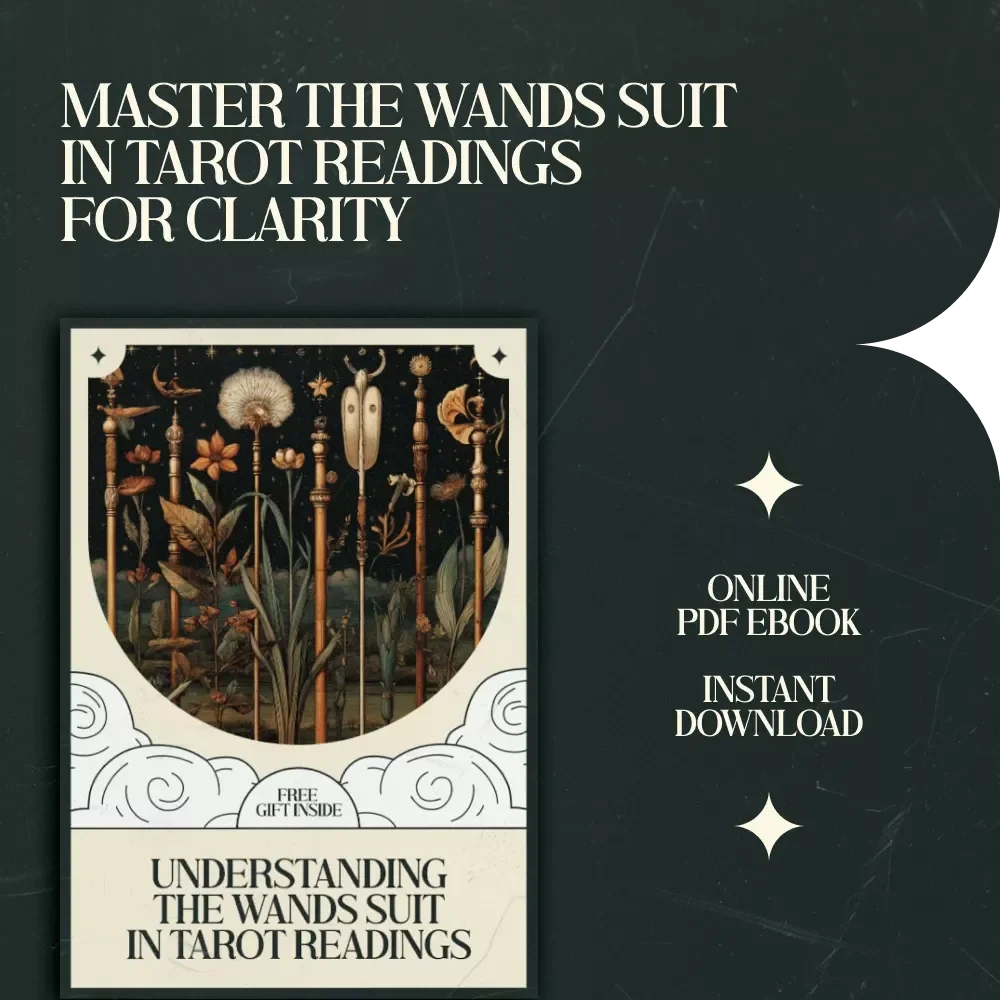 Understanding the Wands Suit in Tarot Readings - eBook Guide for Interpreting Wands Tarot Cards