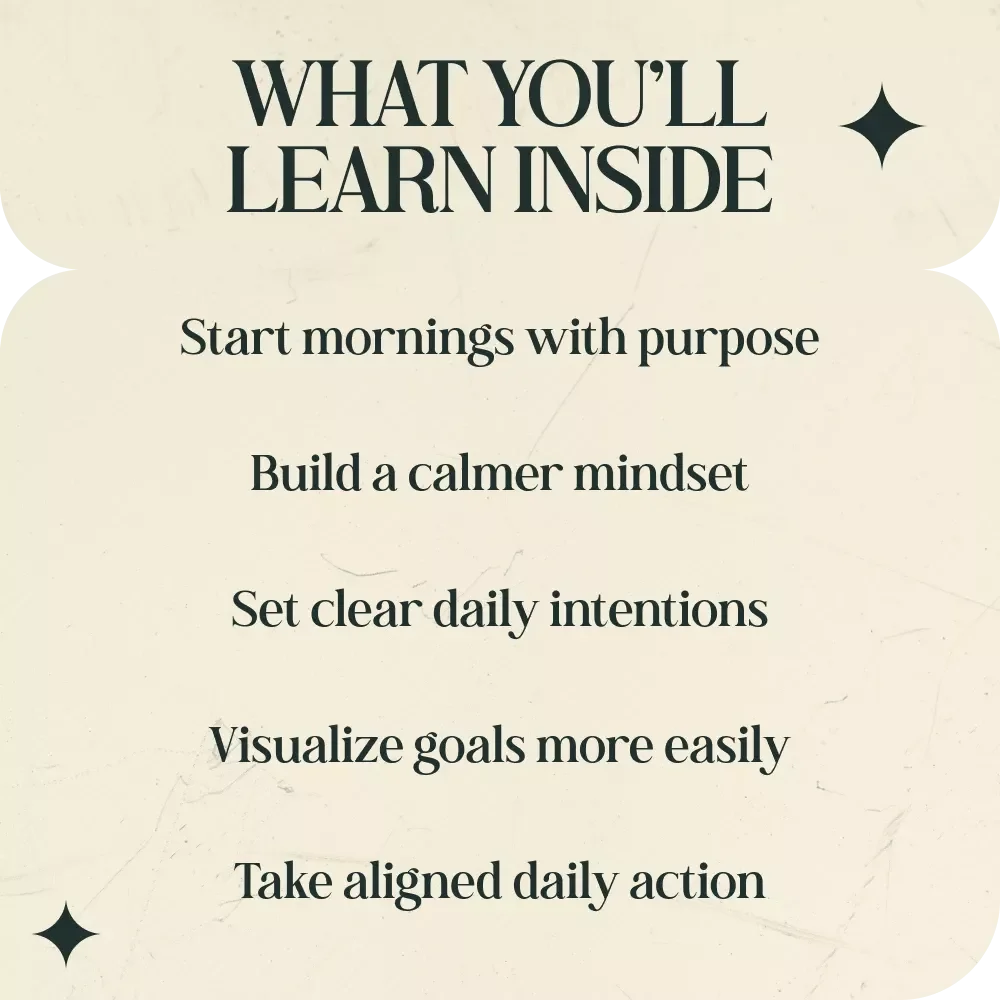 Wake Up and Manifest the Life You Truly Want: Morning Guide for a Powerful manifestation routine in the morning, Daily Affirmations, Visualization, and Intentional Living