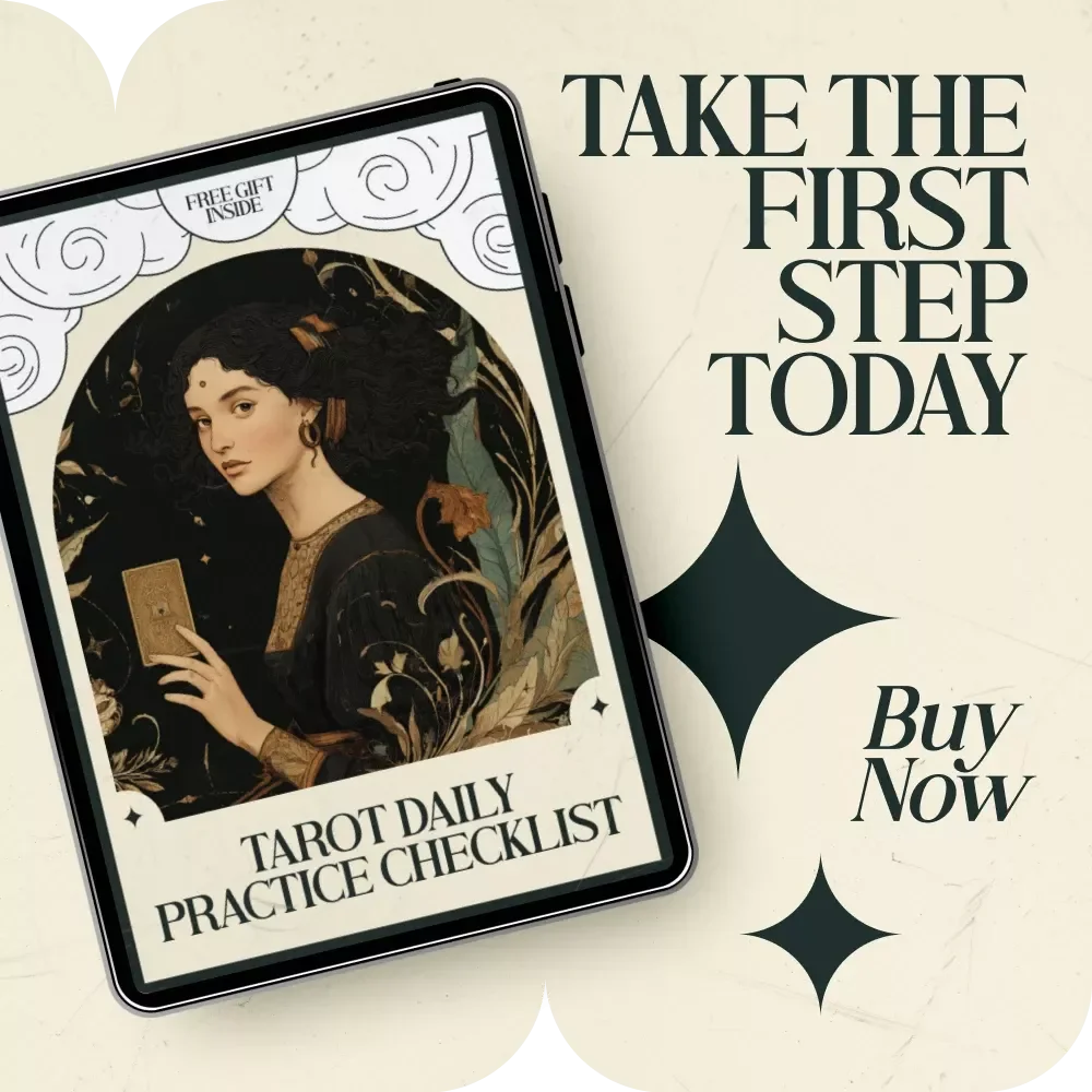 Tarot Daily Practice Checklist - Your Guide to a Consistent Tarot Reading Daily Practice Routine