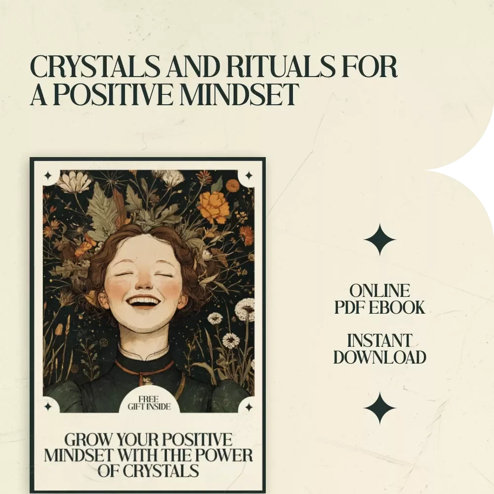 Grow Your Positive Mindset with the Power of Crystals – A Complete Guide to crystals that help with positive mindset, Daily Rituals, Healing Stones & Manifestation Practices