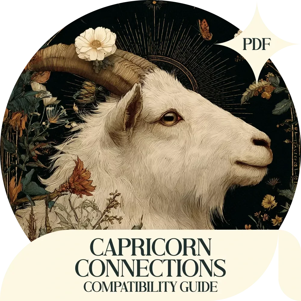 Capricorn Connections: Navigating Love and Friendship – Zodiac Guide to Capricorn Compatibility with Other Zodiac Signs, Astrology Relationship Guide, Love & Friendship Compatibility eBook