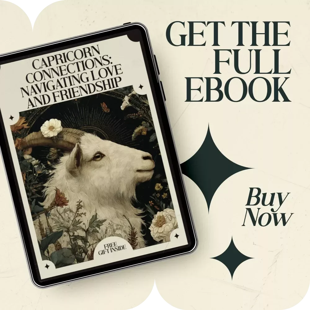 Capricorn Connections: Navigating Love and Friendship – Zodiac Guide to Capricorn Compatibility with Other Zodiac Signs, Astrology Relationship Guide, Love & Friendship Compatibility eBook