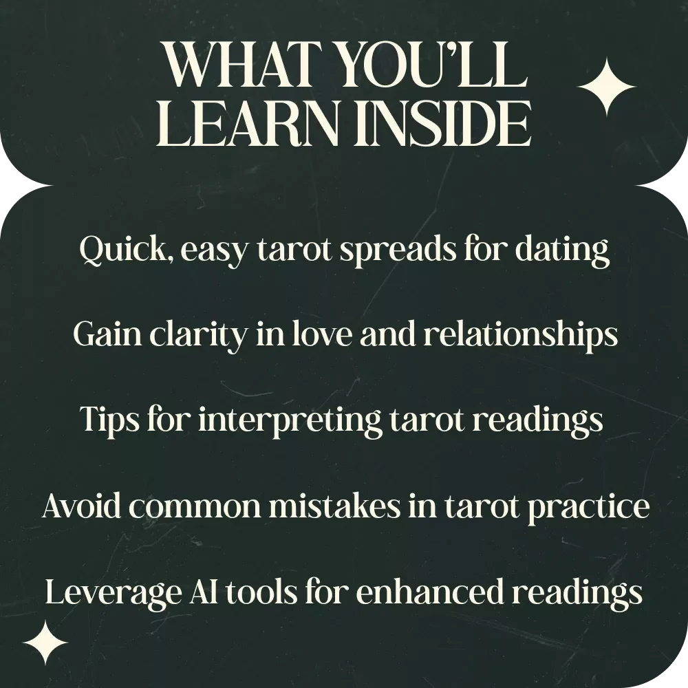 Tarot Spread for Dating Clarity - Your Guide to Love and Relationship Insights