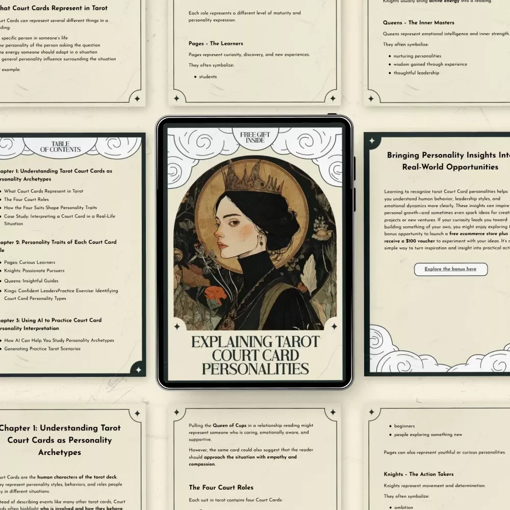 Explaining Tarot Court Card Personalities: A Complete Guide to Understanding Tarot Court Cards Meaning in Personality