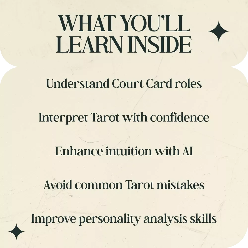Explaining Tarot Court Card Personalities: A Complete Guide to Understanding Tarot Court Cards Meaning in Personality