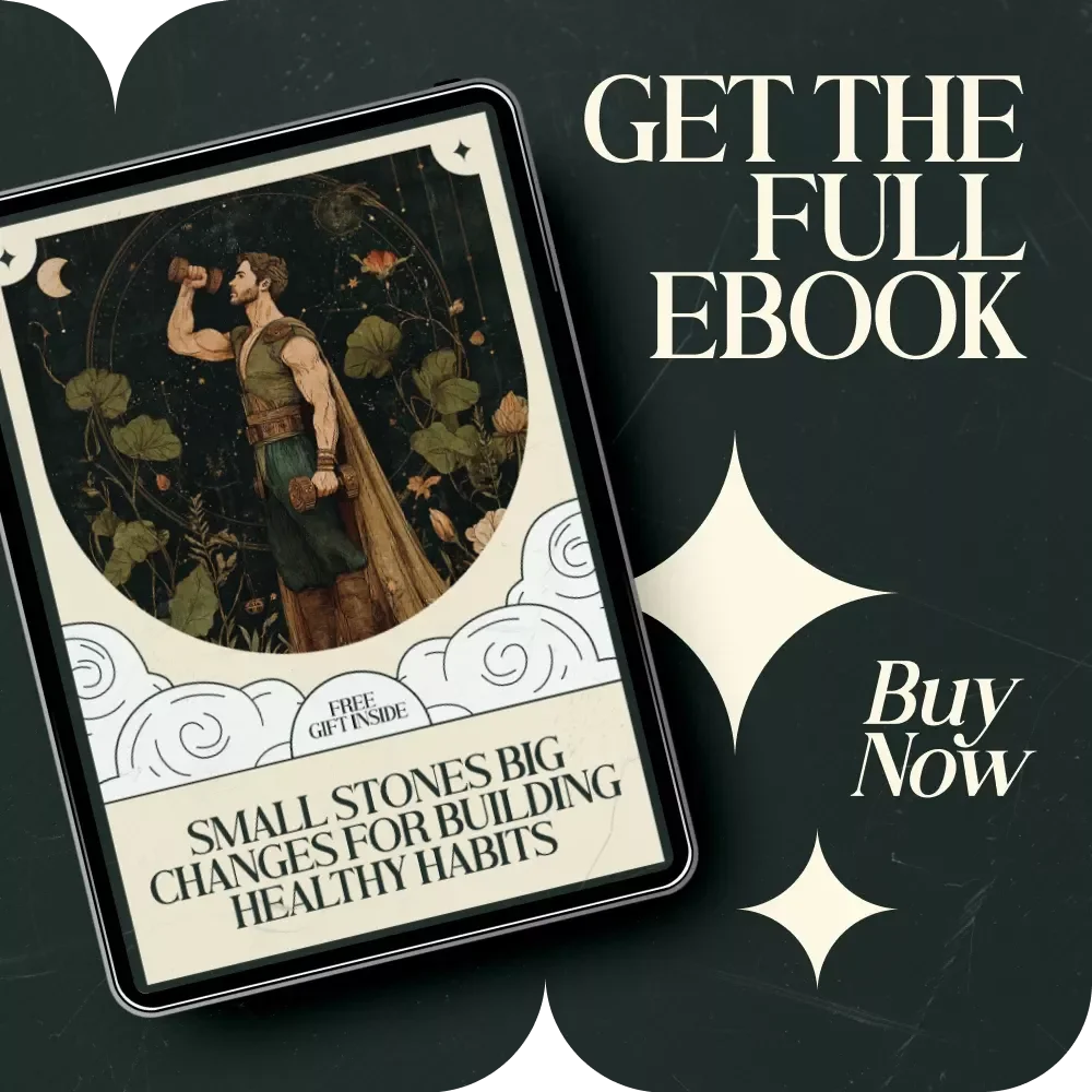 Small Stones Big Changes for Building Healthy Habits – Crystals That Support Healthy Habits Guide, Habit Rituals & Mindful Routine eBook, Digital Download