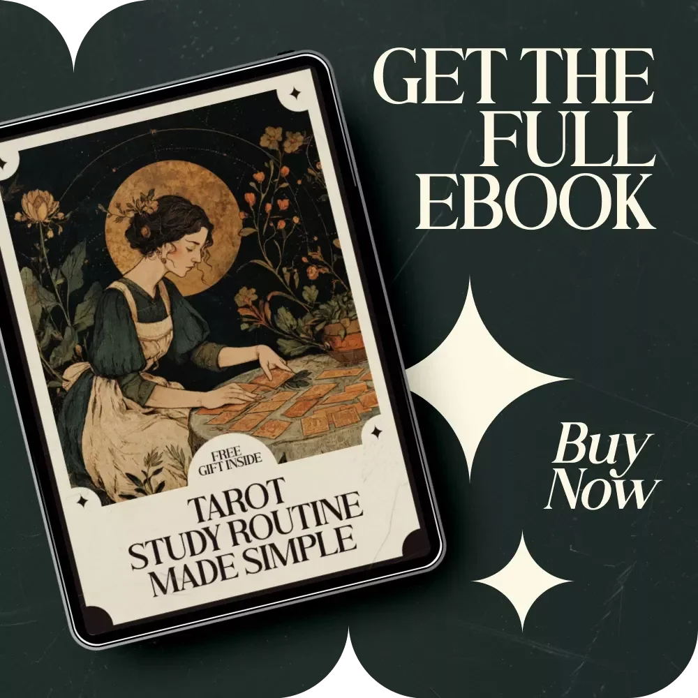 Tarot Study Routine Made Simple: A Beginner's Guide to Tarot Card Study and Daily Practice