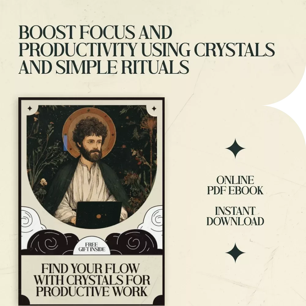 Find Your Flow with Crystals for Productive Work – A Guide to Crystals That Help with Productivity at Work, Focus, Efficiency & Workspace Energy