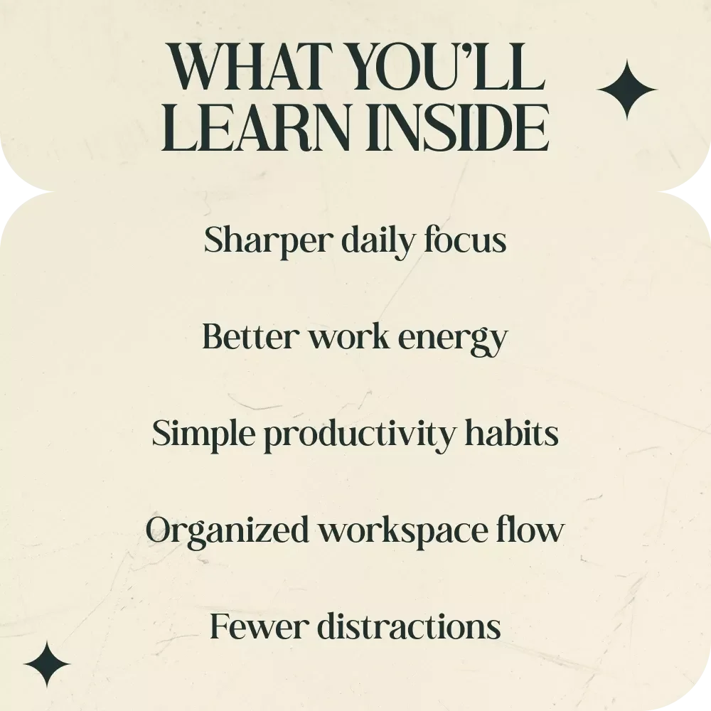 Find Your Flow with Crystals for Productive Work – A Guide to Crystals That Help with Productivity at Work, Focus, Efficiency & Workspace Energy